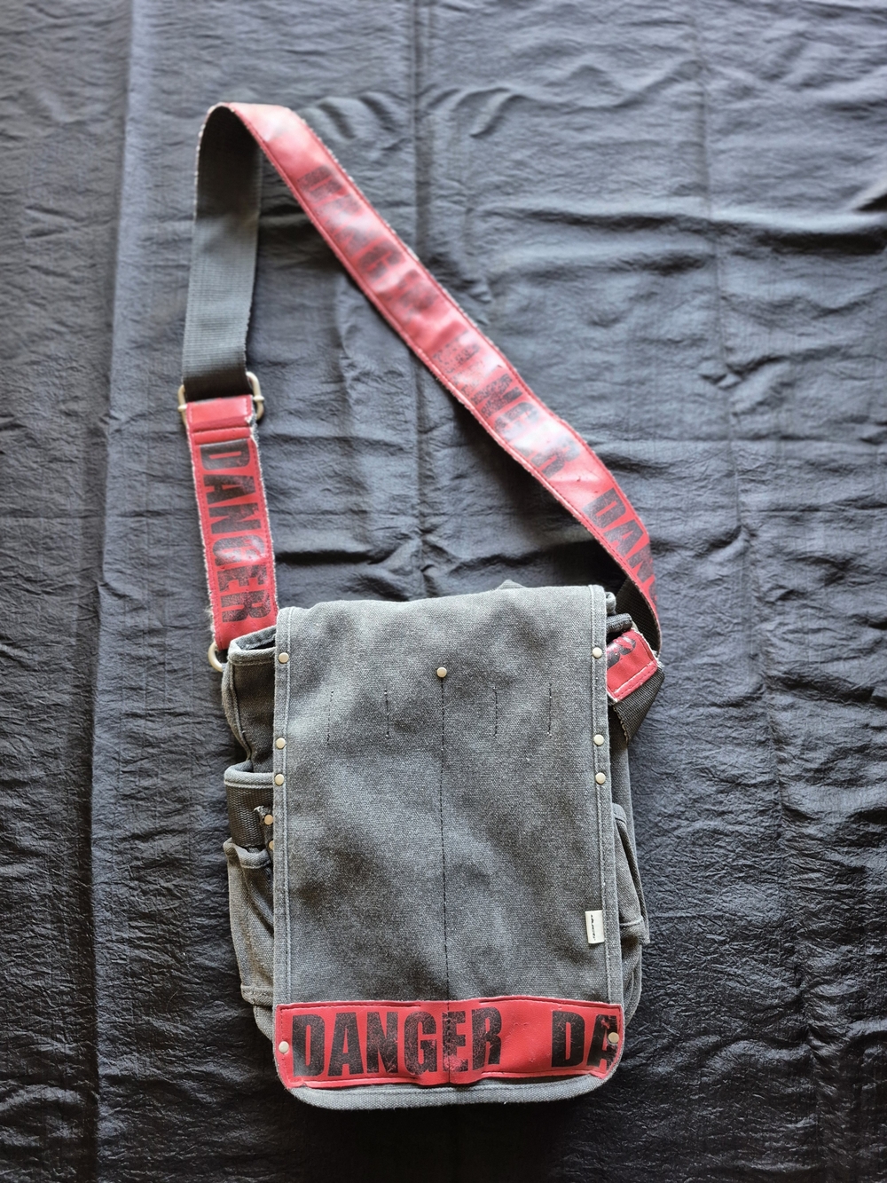 VERY RARE Find VINTAGE Ducti Danger Utility Messenger Bag